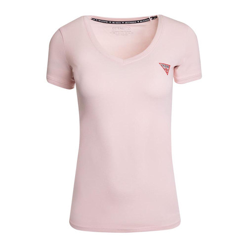 Guess Γυναικεία κοντομάνικη μπλούζα Mini Triangle Tee
